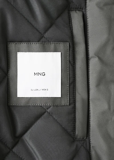 Lightweight quilted vest