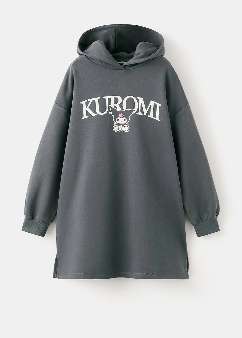 Kuromi sweatshirt dress