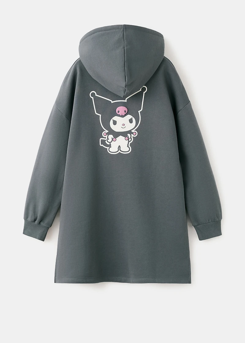 Kuromi sweatshirt dress