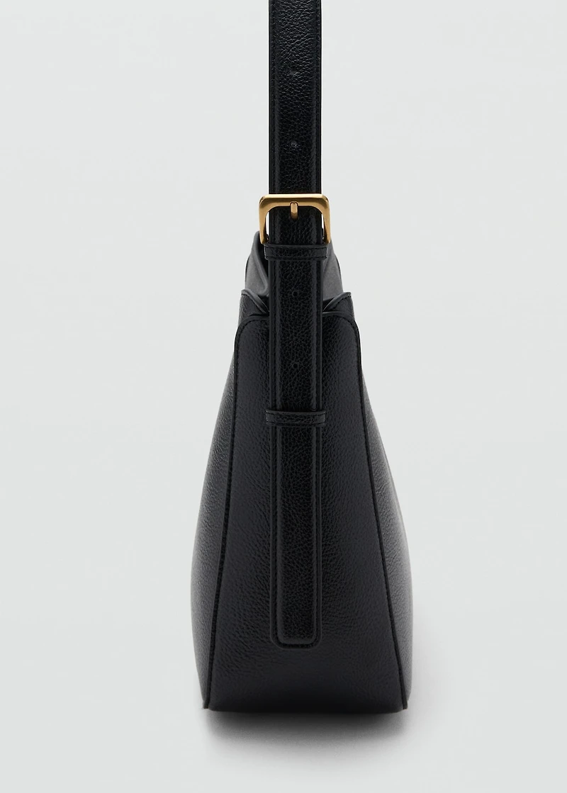 Medium bucket bag with metal detail