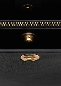 Medium bucket bag with metal detail