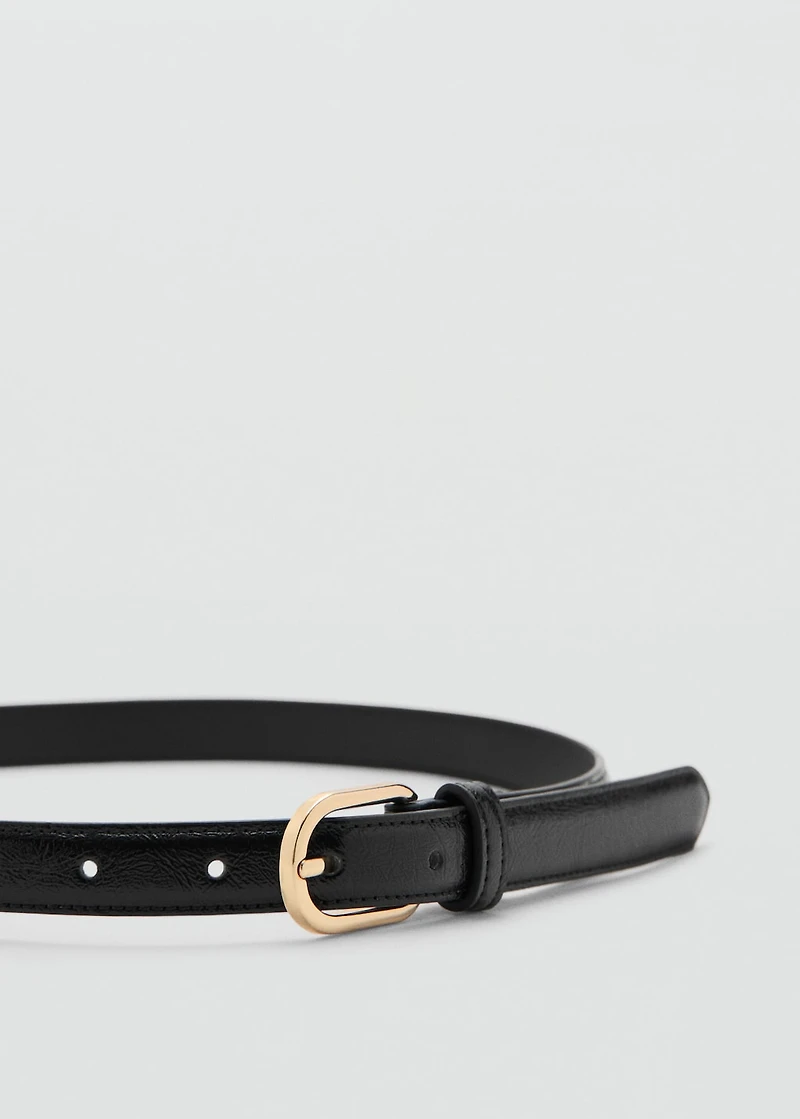 Metal buckle belt