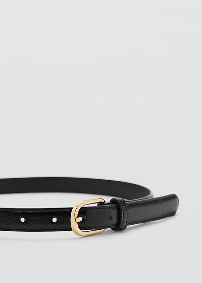 Metal buckle belt