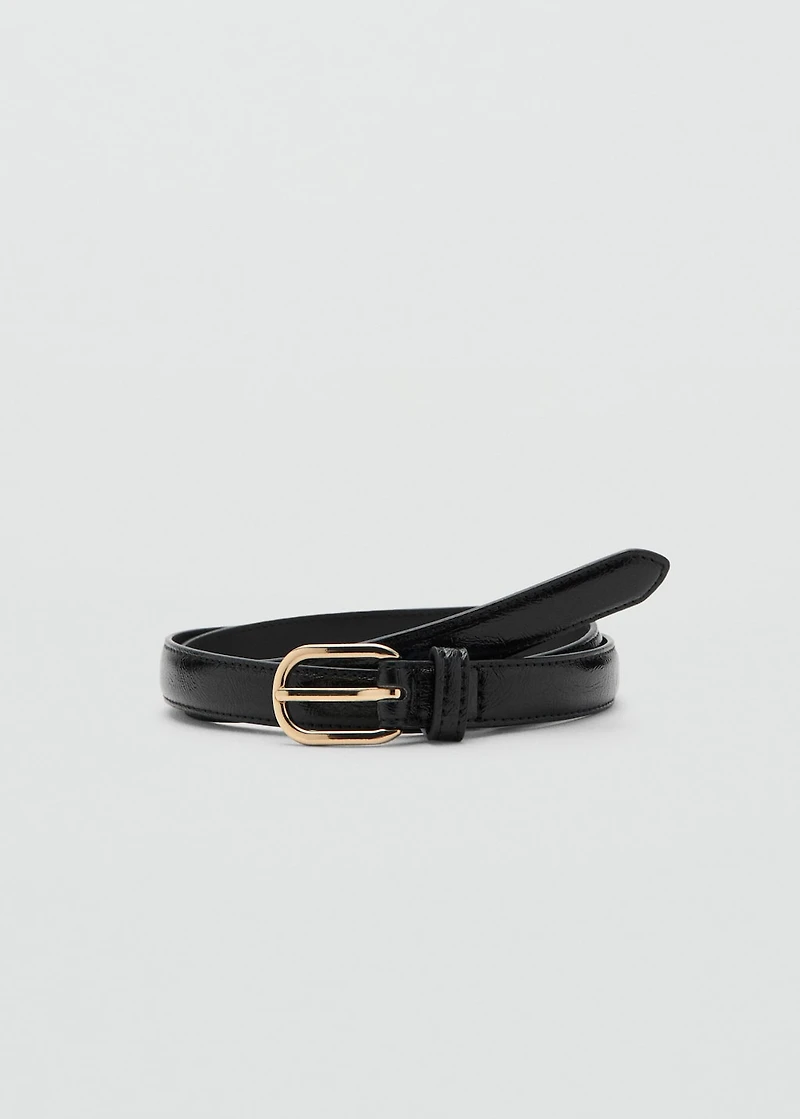 Metal buckle belt