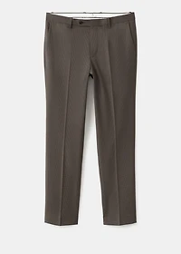 Milan slim-fit suit pants