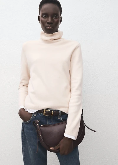 Turtleneck knitted sweater