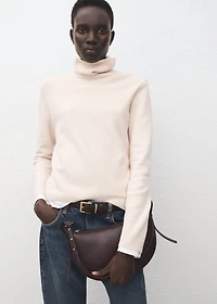 Turtleneck knitted sweater