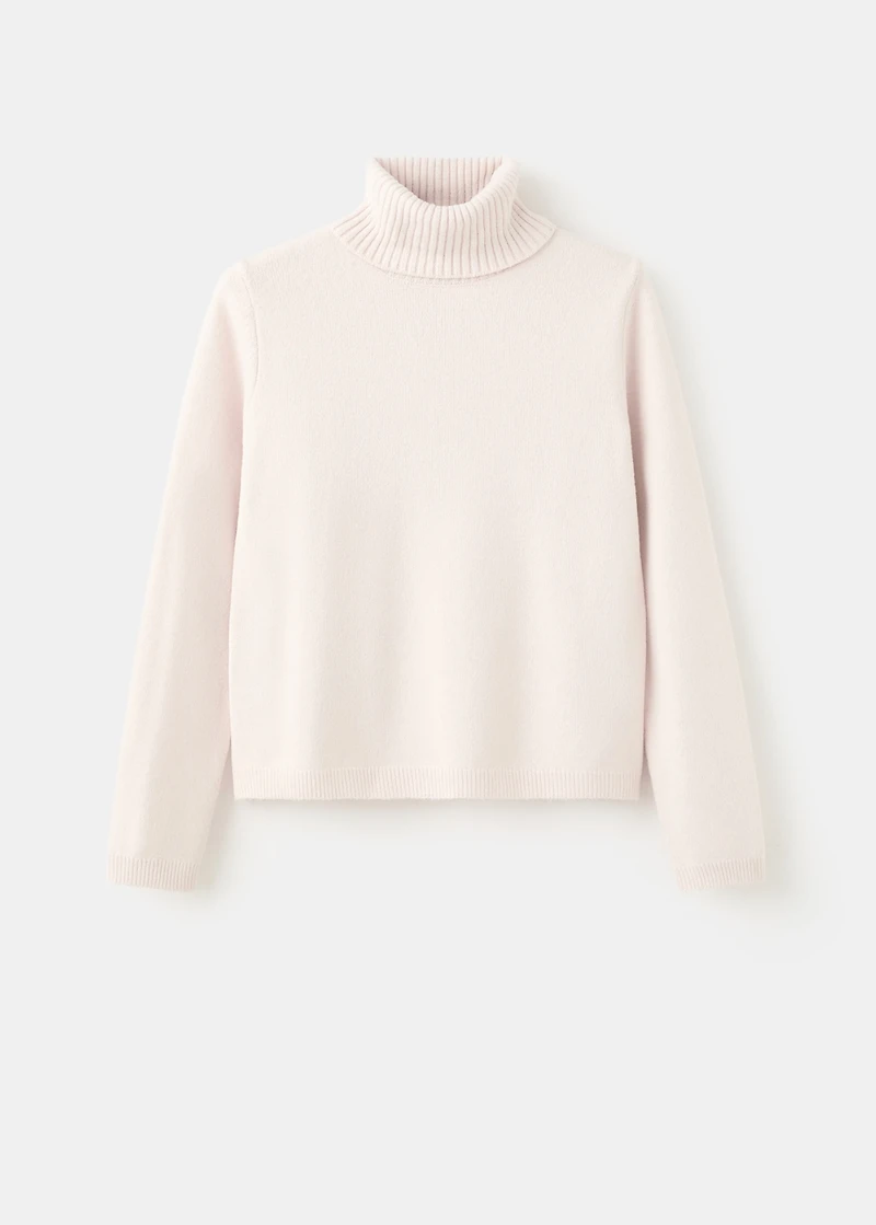 Turtleneck knitted sweater