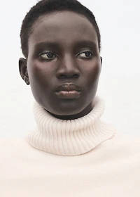 Turtleneck knitted sweater