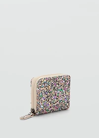 Glitter sparkle wallet