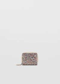 Glitter sparkle wallet
