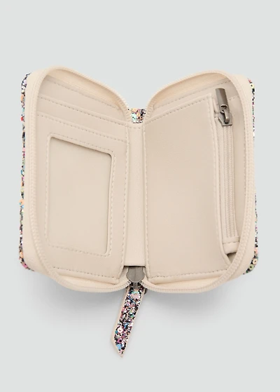 Glitter sparkle wallet
