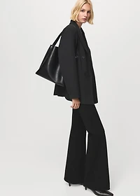 Leggings with seam detail