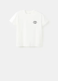 Embroidered short-sleeved t-shirt