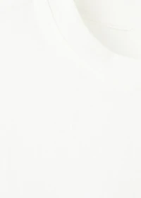 Embroidered short-sleeved t-shirt