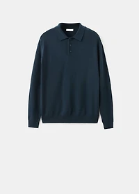 Polo neck sweater