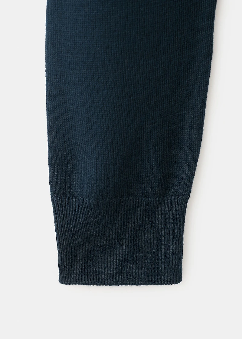 Polo neck sweater