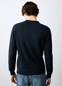 Polo neck sweater