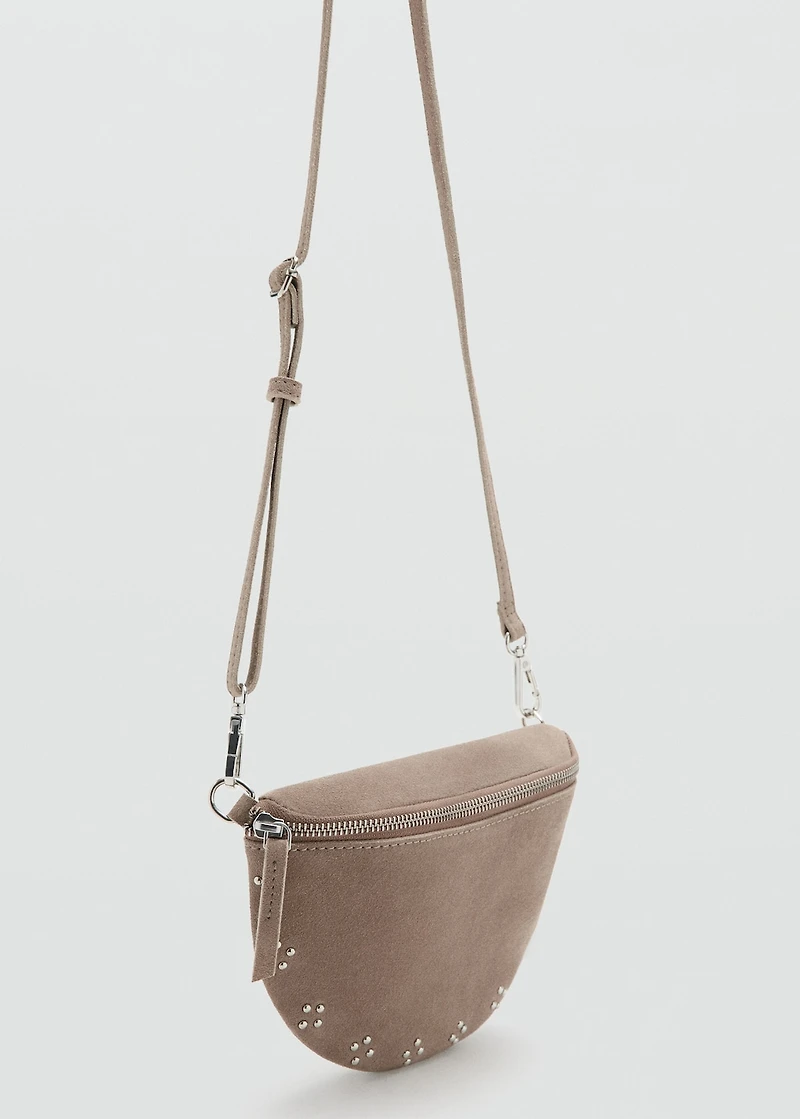 Leather crossbody bag