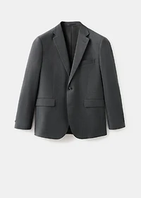 Milan slim-fit suit blazer