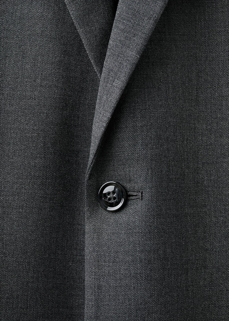 Milan slim-fit suit blazer