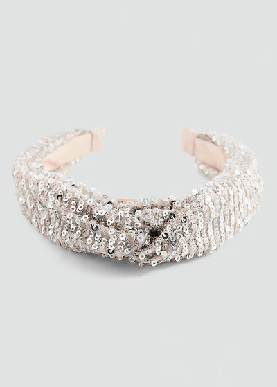 Sequin shimmer headband