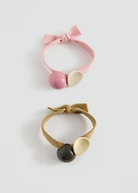 2 hair tie pack