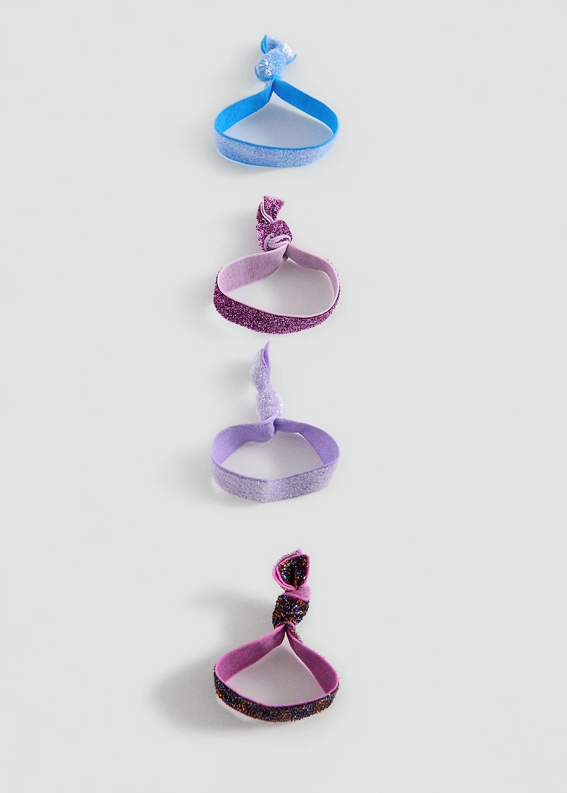 Pack of 4 scrunchies