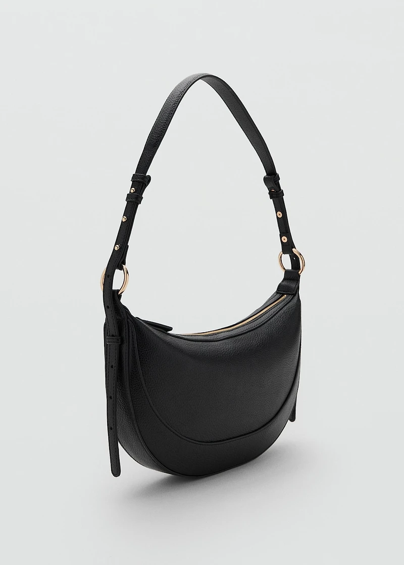 Oval shoulder bag