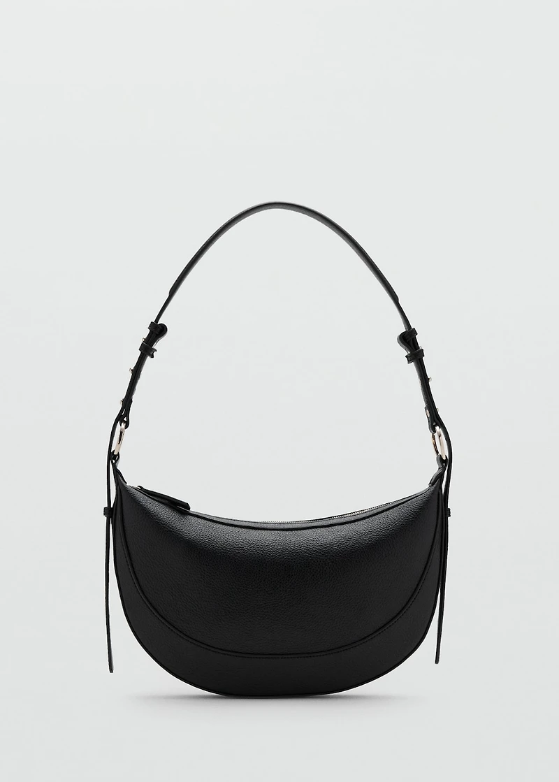 Oval shoulder bag
