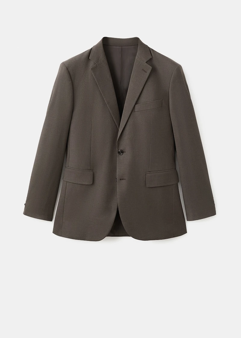Milan slim-fit suit blazer