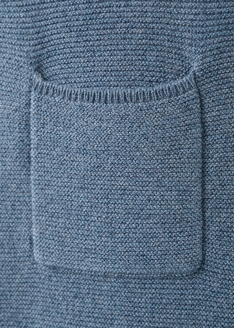 Long knitted dungarees