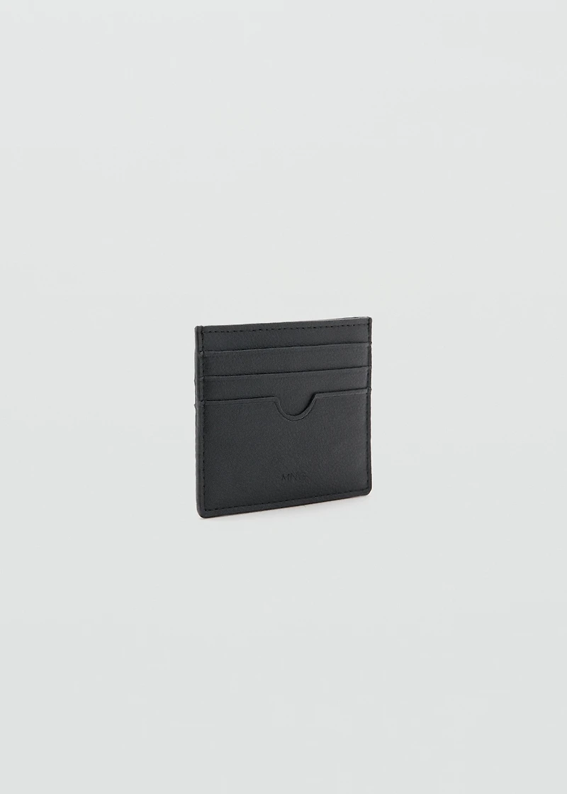 Pebbled cardholder