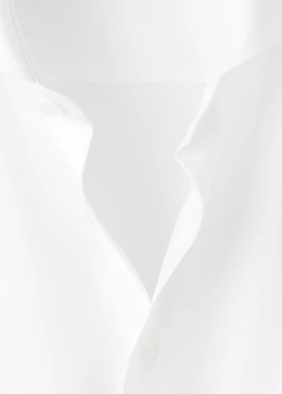 Regular fit cotton suit shirt