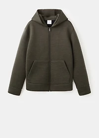 Zipped hoodie