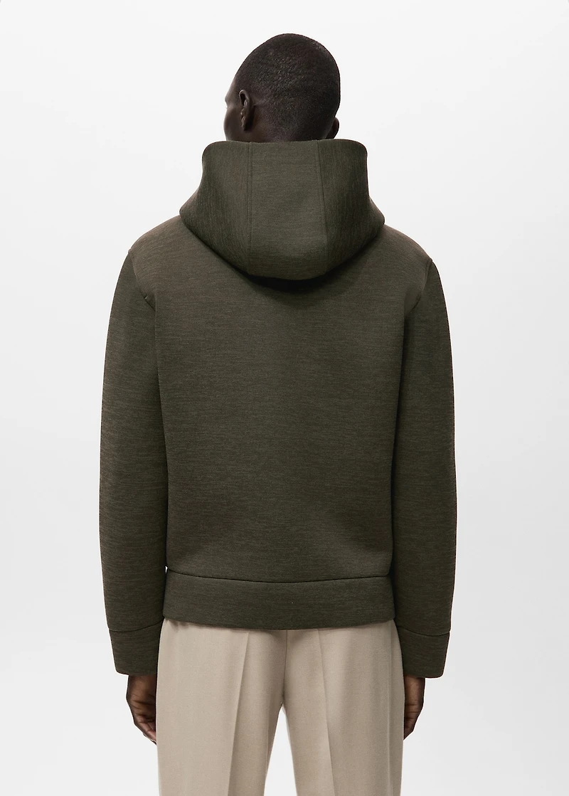 Zipped hoodie