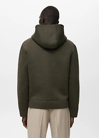 Zipped hoodie