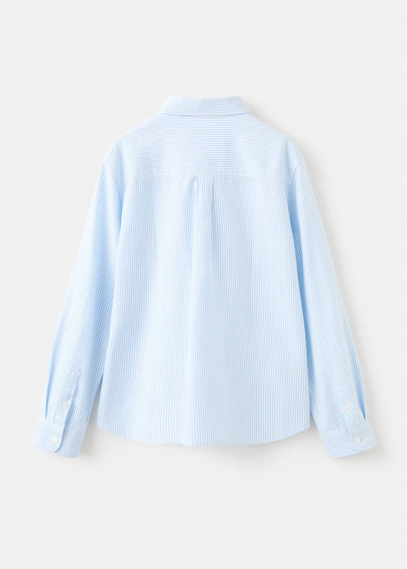 Striped Oxford shirt