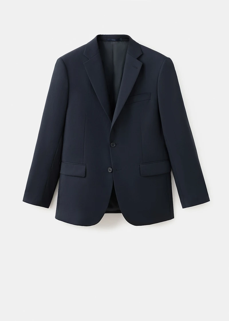 Turin 100% virgin wool suit blazer