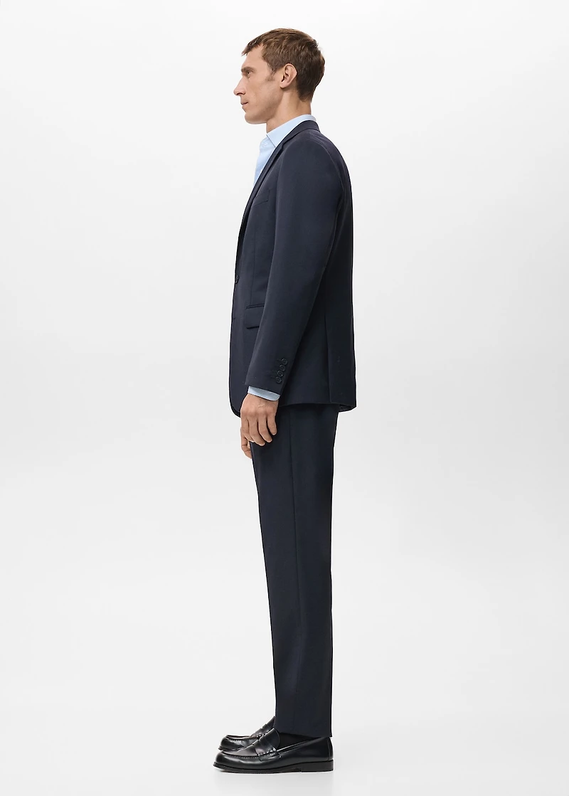 Turin 100% virgin wool suit blazer