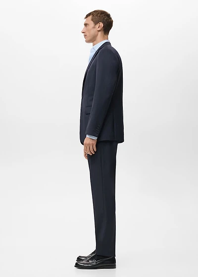 Turin 100% virgin wool suit blazer