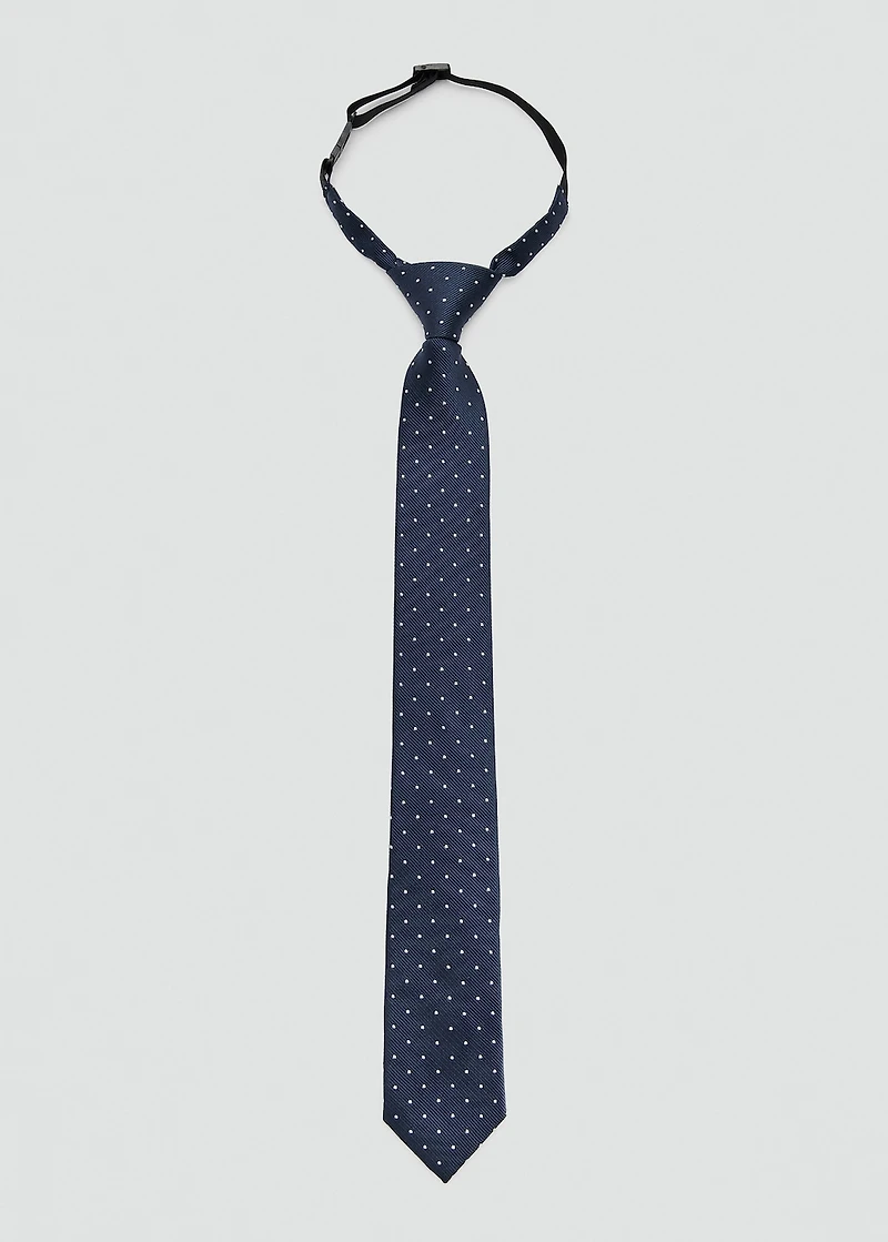 Polka-dot tie