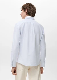 100% cotton kodak striped shirt