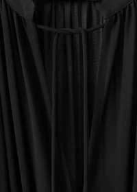 Combined V-neck jumpsuit