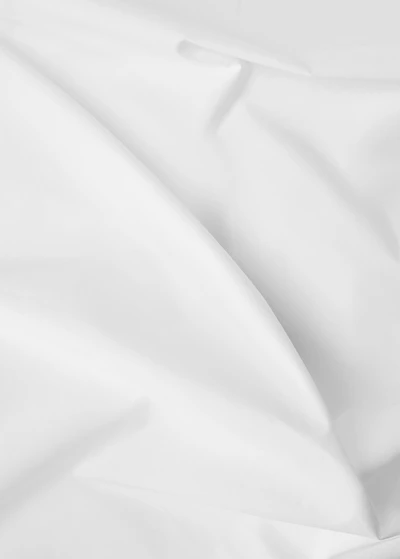 Percale cotton duvet cover with hemstitch for 200 cm bed