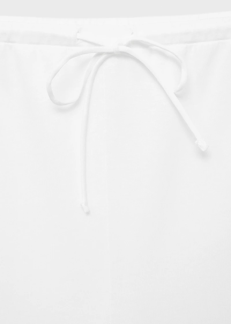 Long cotton pajama pants