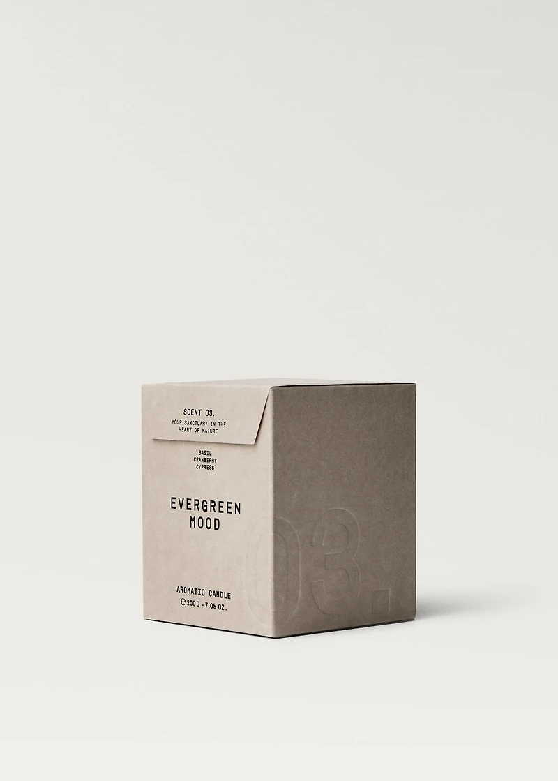 EVERGREEN MOOD aromatic candle g