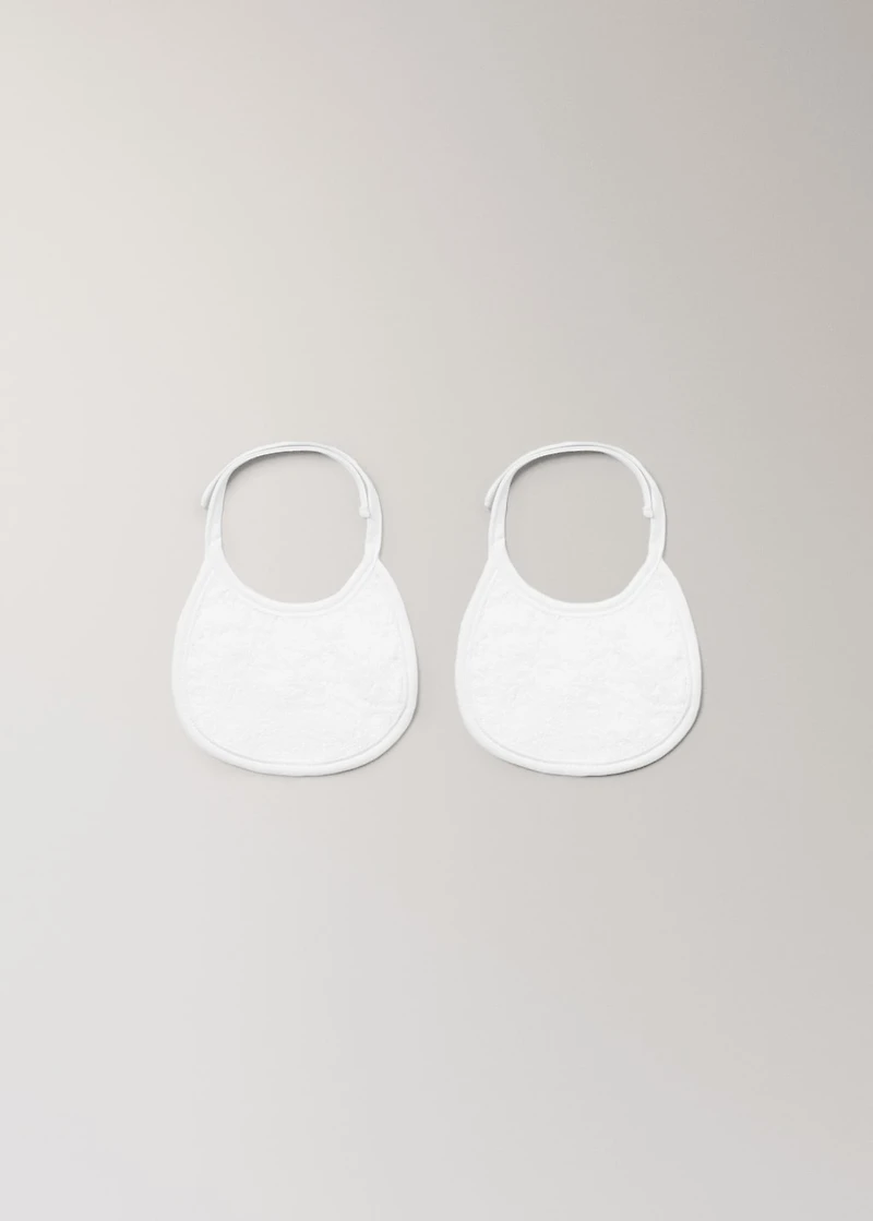 Cotton gauze bib