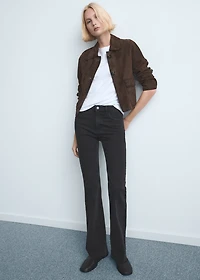 Fiona flared mid-rise jeans