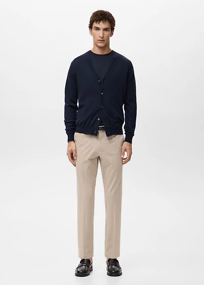 Bologna cropped slim-fit trousers